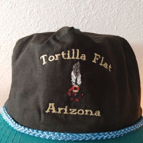 Vintage Tortilla Flats Arizona Rope Trucker Hat - Picture 2 of 9